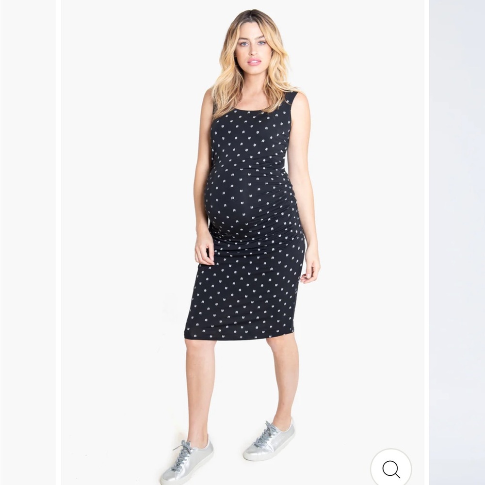 Ingrid & Isabel Ruched Maternity Dress